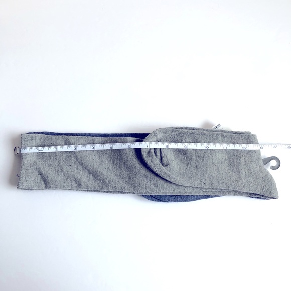 NEW MIXIT KNEE HIGH SOCKS 2 PAIRS Blue Gray Shoe Size 4-10 Women’s - Picture 8 of 14